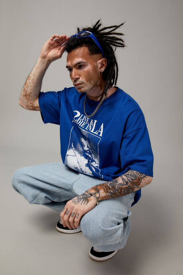 Oversized Music Merch T Shirt