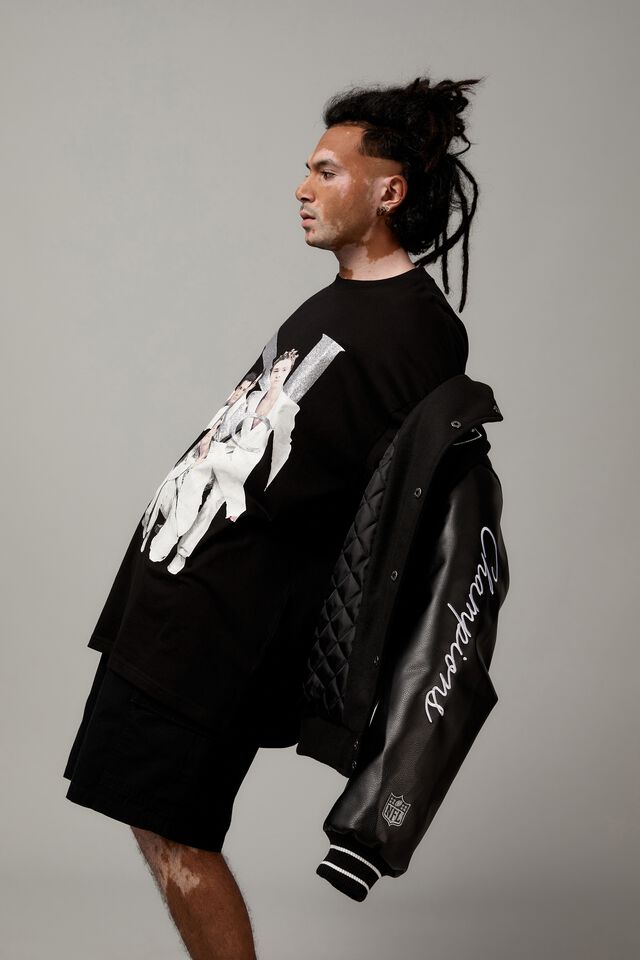Oversized Music Merch T Shirt