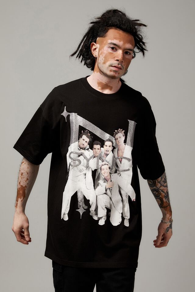 Oversized Music Merch T Shirt