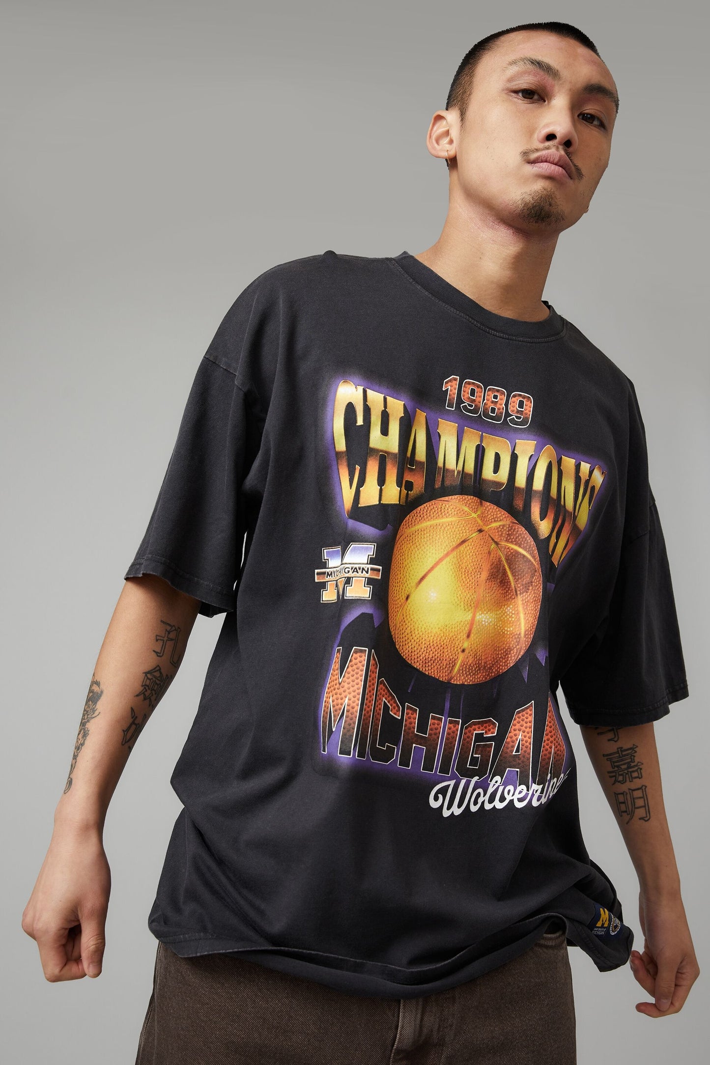 Oversized College T Shirt