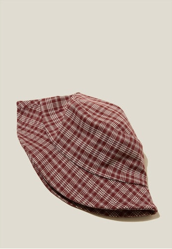 Check Bucket Hat