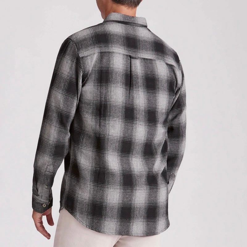 RIVERS LONG SLEEVE FLANNELETTE CHECK SHIRT