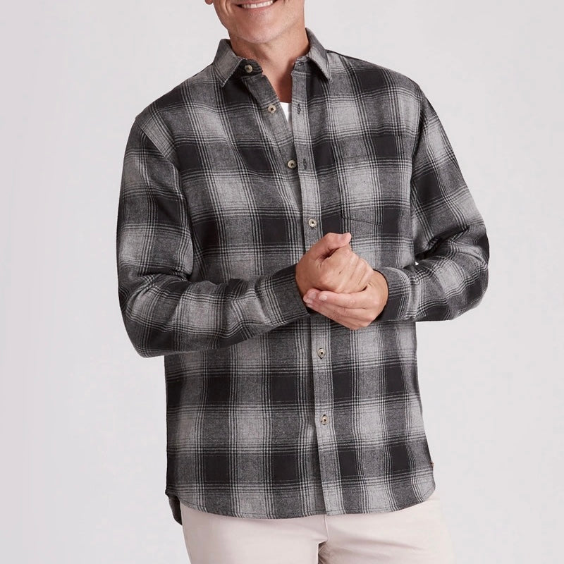 RIVERS LONG SLEEVE FLANNELETTE CHECK SHIRT