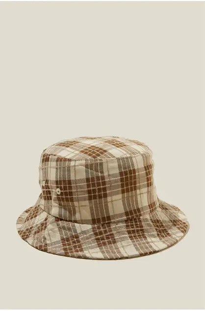 Check Bucket Hat