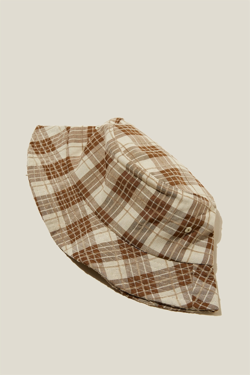 Check Bucket Hat