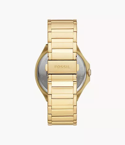 Evanston Multifunction Gold-Tone Stainless Steel Watch