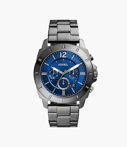 Privateer Chronograph Smoke Stainless Steel Watch