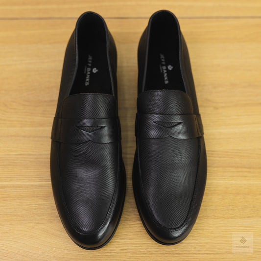 Jeff Banks Leather Penny Loafers