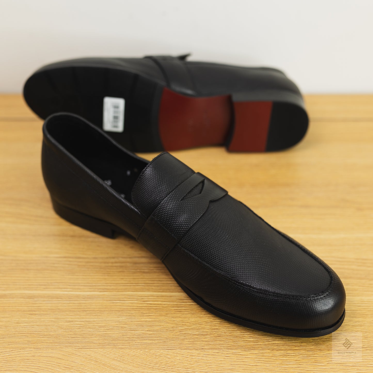 Jeff Banks Leather Penny Loafers