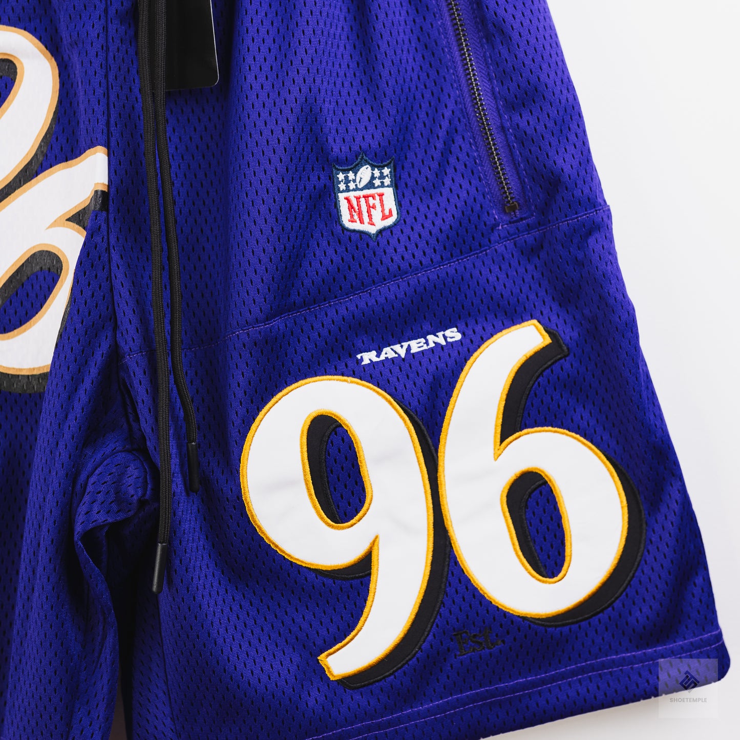 NFL Baltimore Ravens Baggy Mesh Short