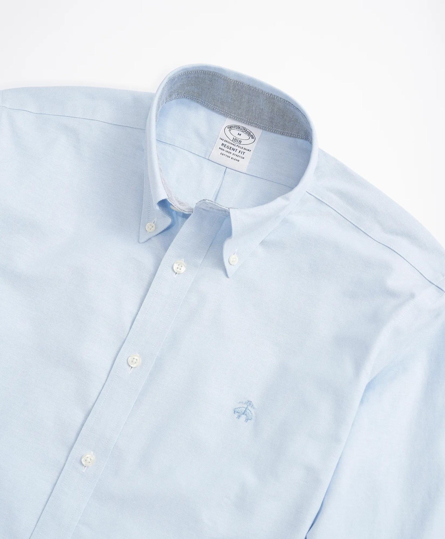 Brooks Brothers Stretch Non-Iron Oxford Button-Down Collar Sport Shirt