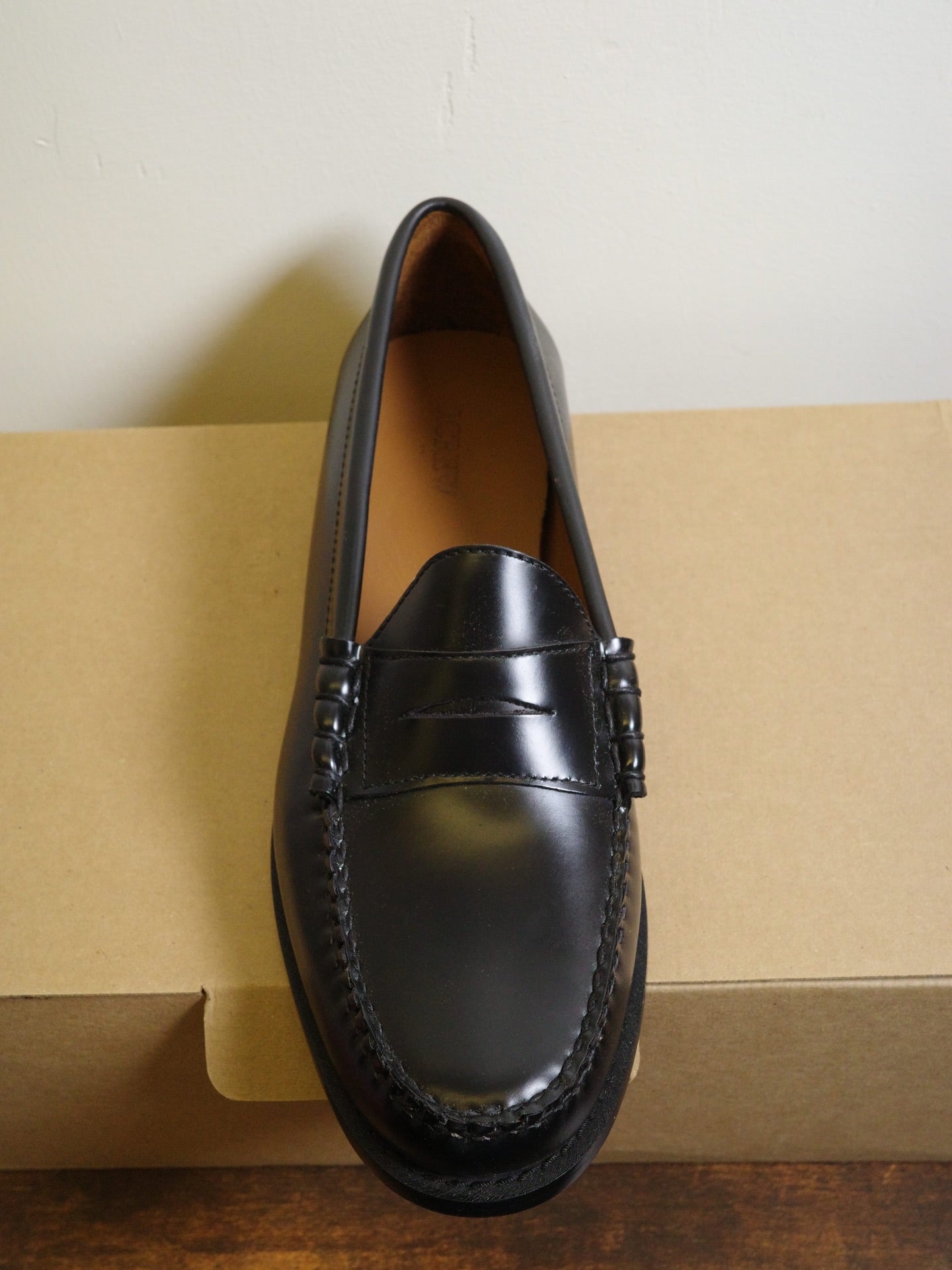 J.Crew Penny Loafers - Black