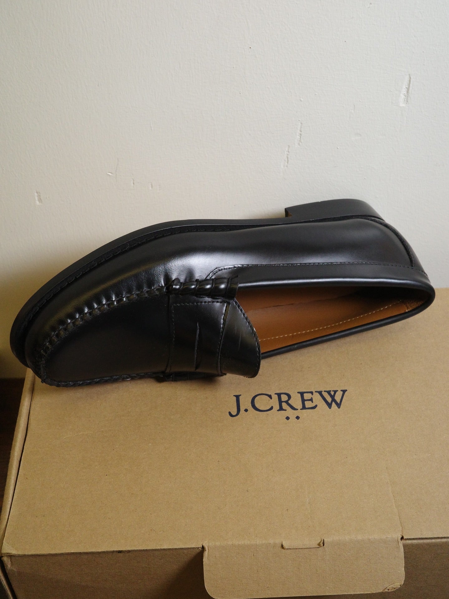 J.Crew Penny Loafers - Black