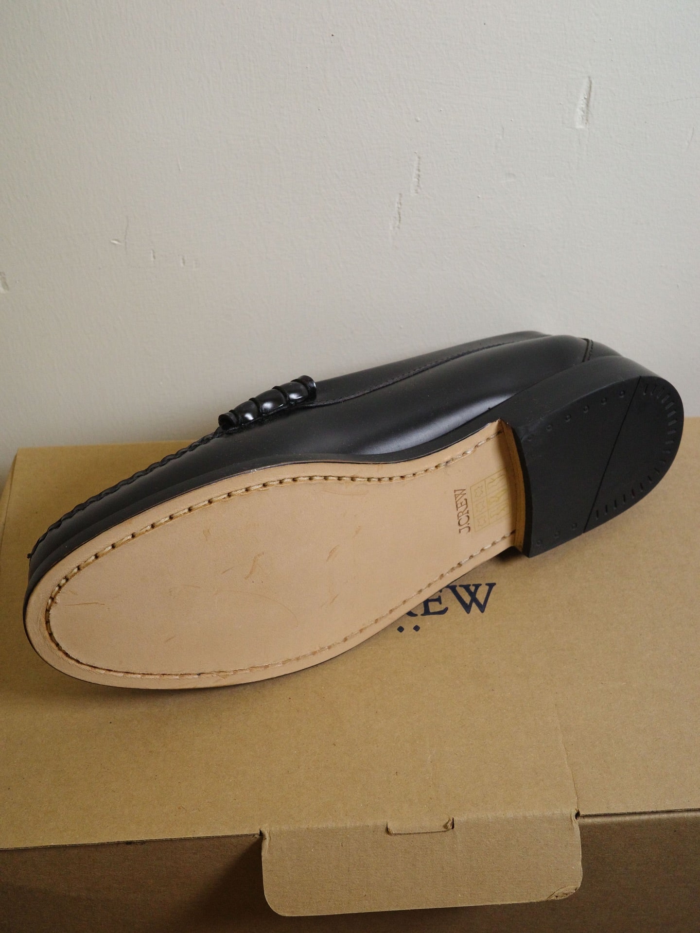 J.Crew Penny Loafers - Black