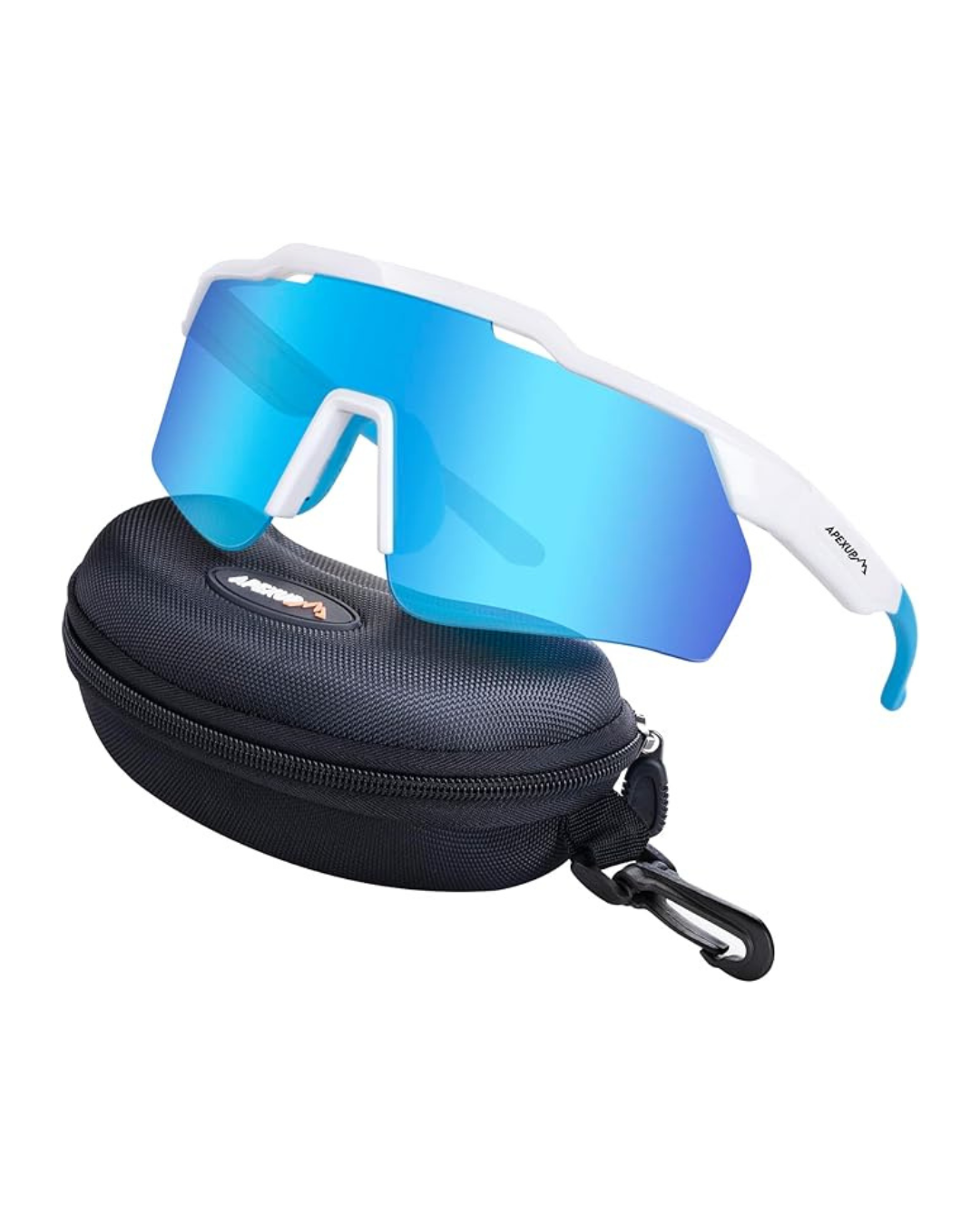 APEXUP Sports Polarized Sunglasses for Men Women, UV400 Protection Men's Sunglasses for Cycling, Running, Hiking etc