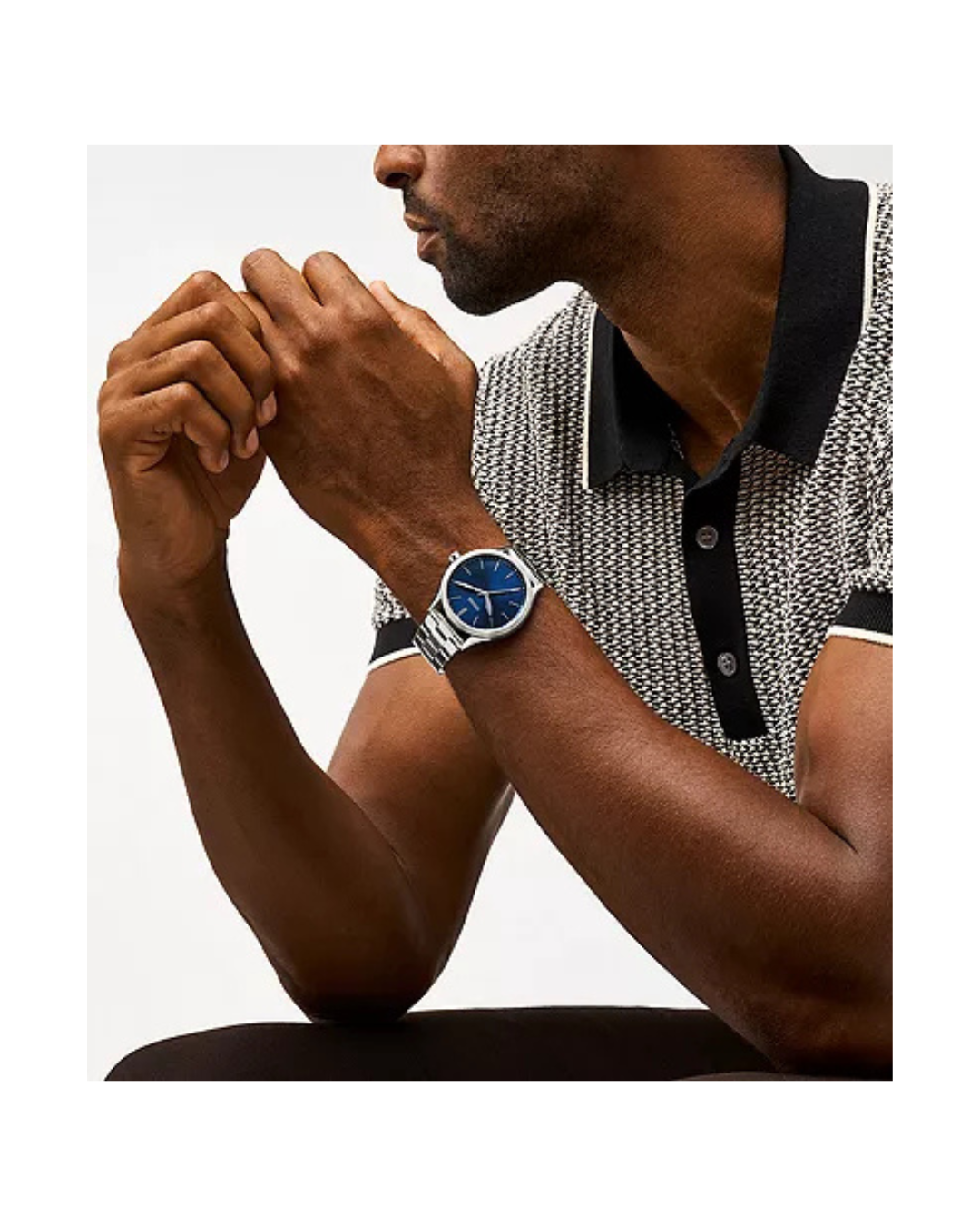 Fenmore Three-Hand Stainless Steel Watch