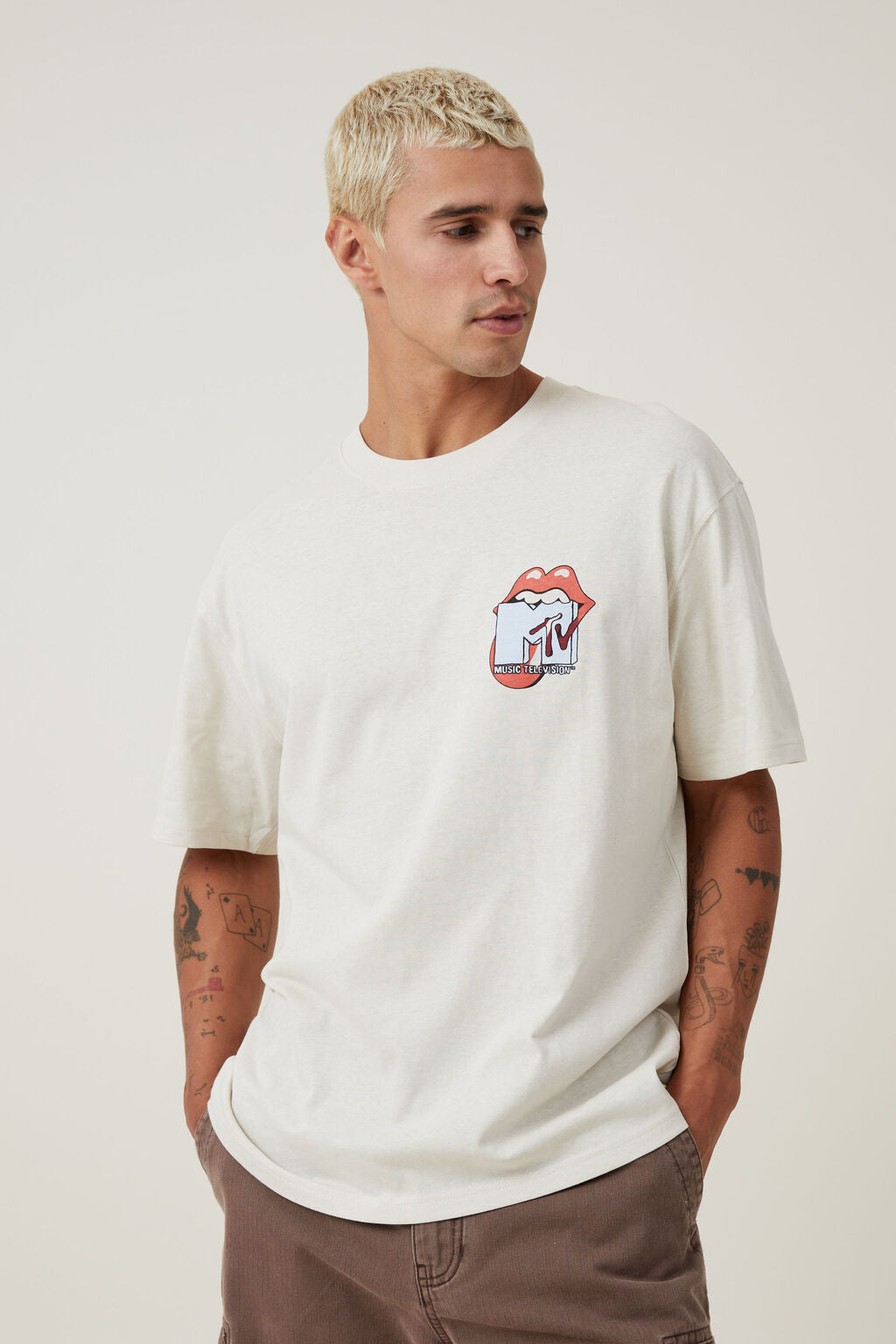 MTV X Rolling Stones Loose Fit Tee