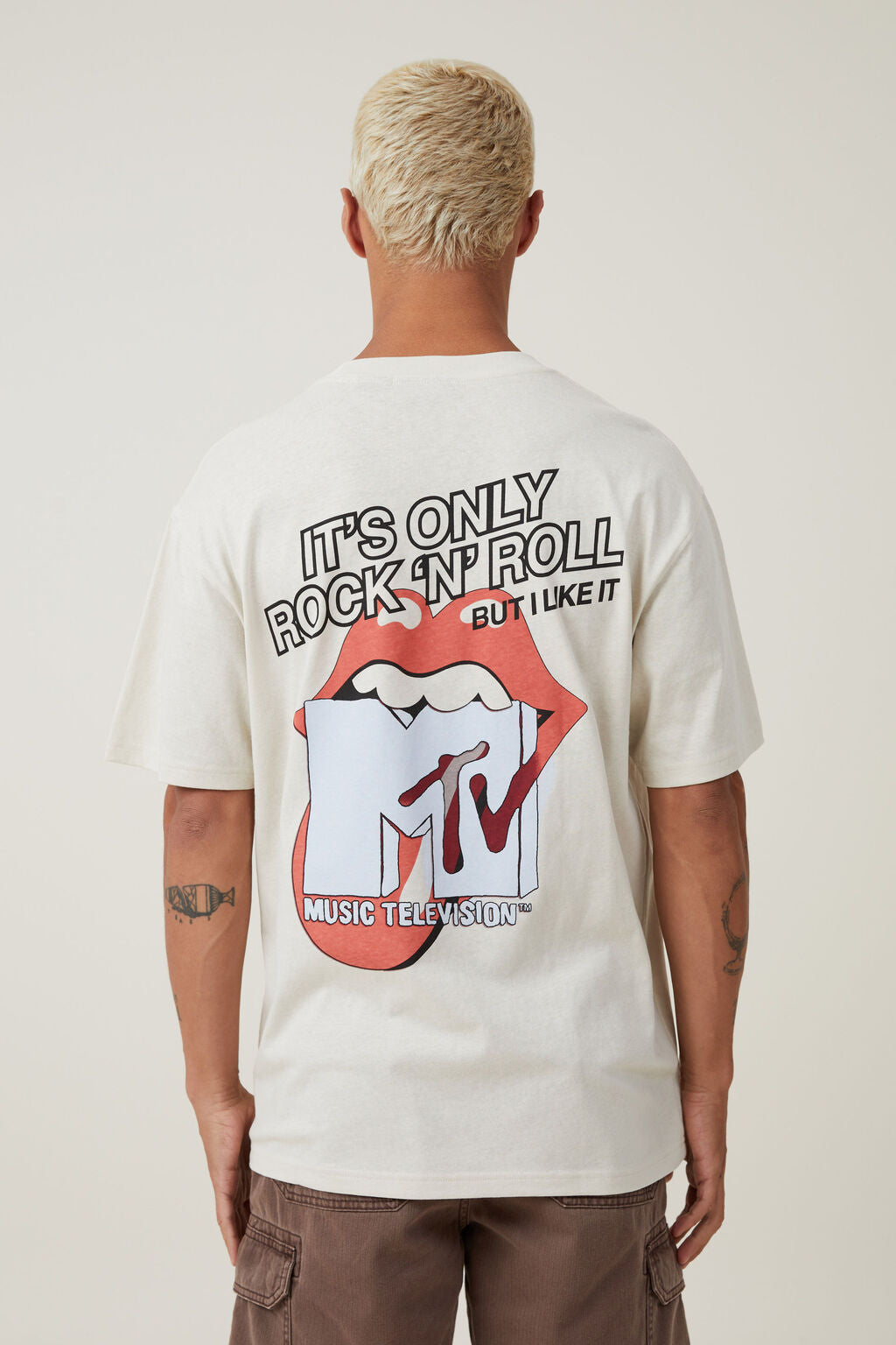 MTV X Rolling Stones Loose Fit Tee