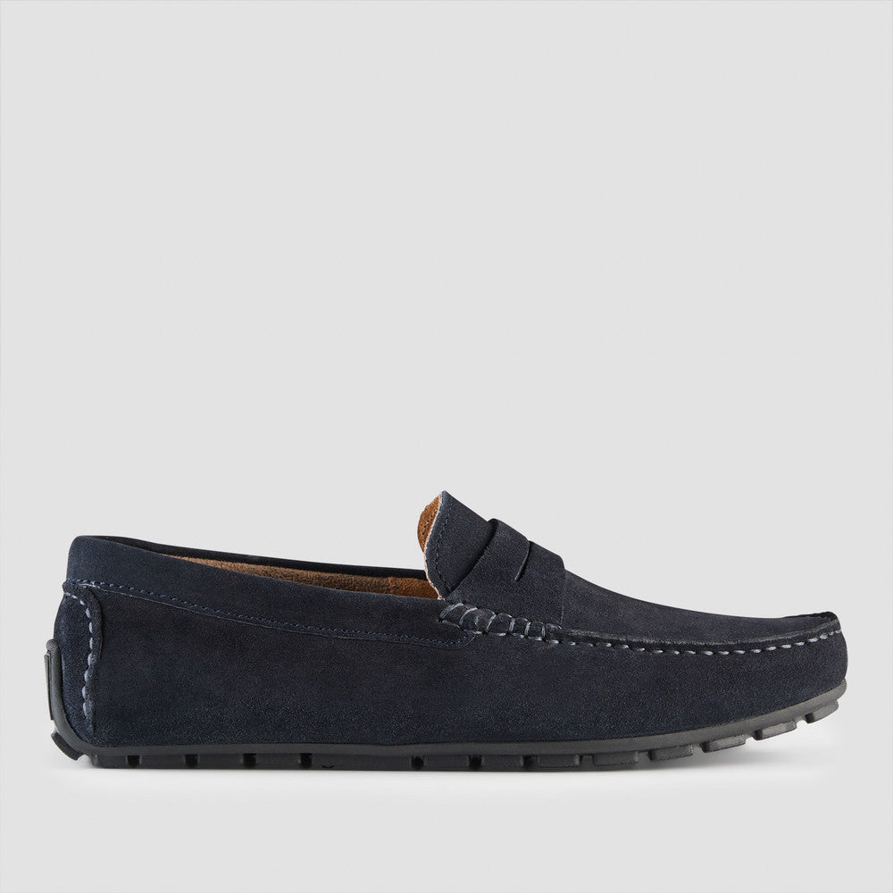 AQUILA County Navy Driving Shoes
