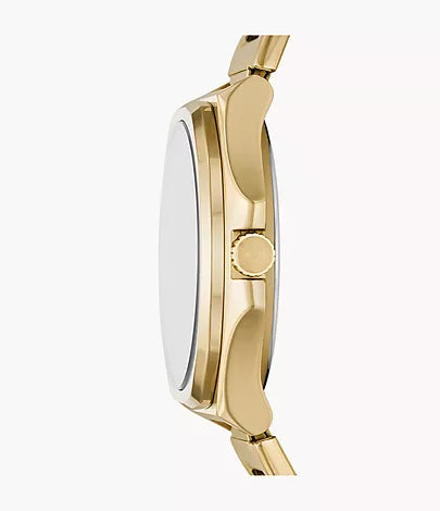 Evanston Multifunction Gold-Tone Stainless Steel Watch