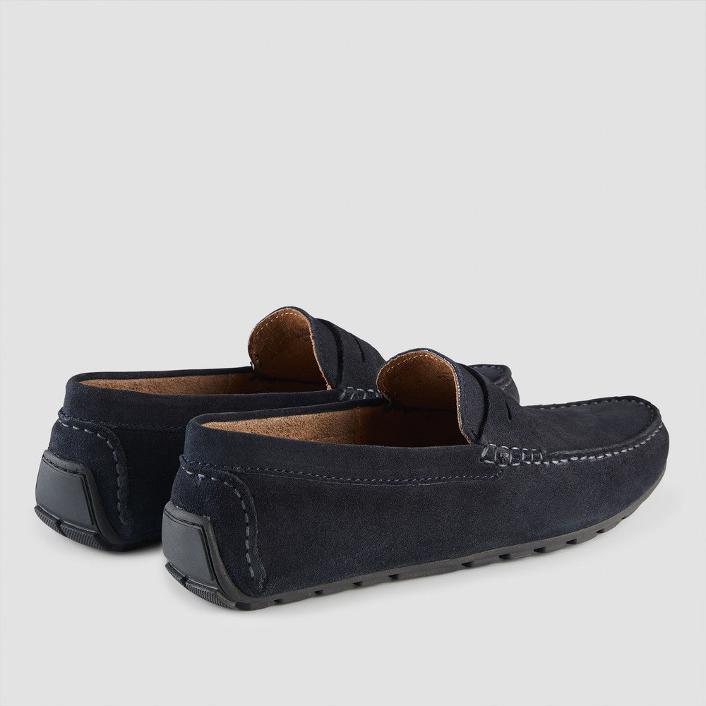 AQUILA County Navy Driving Shoes