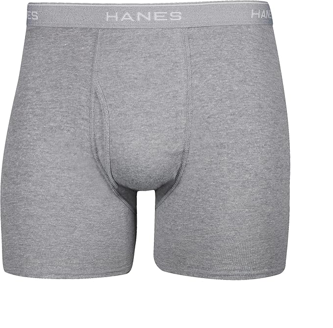 5-Pack Men's Boxer Briefs | Cool & Breathable Cotton Moisture-Wicking Underwear