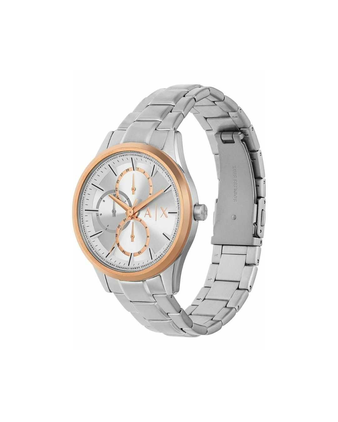 Dante 42mm Silver Dial Men's Quartz Watch