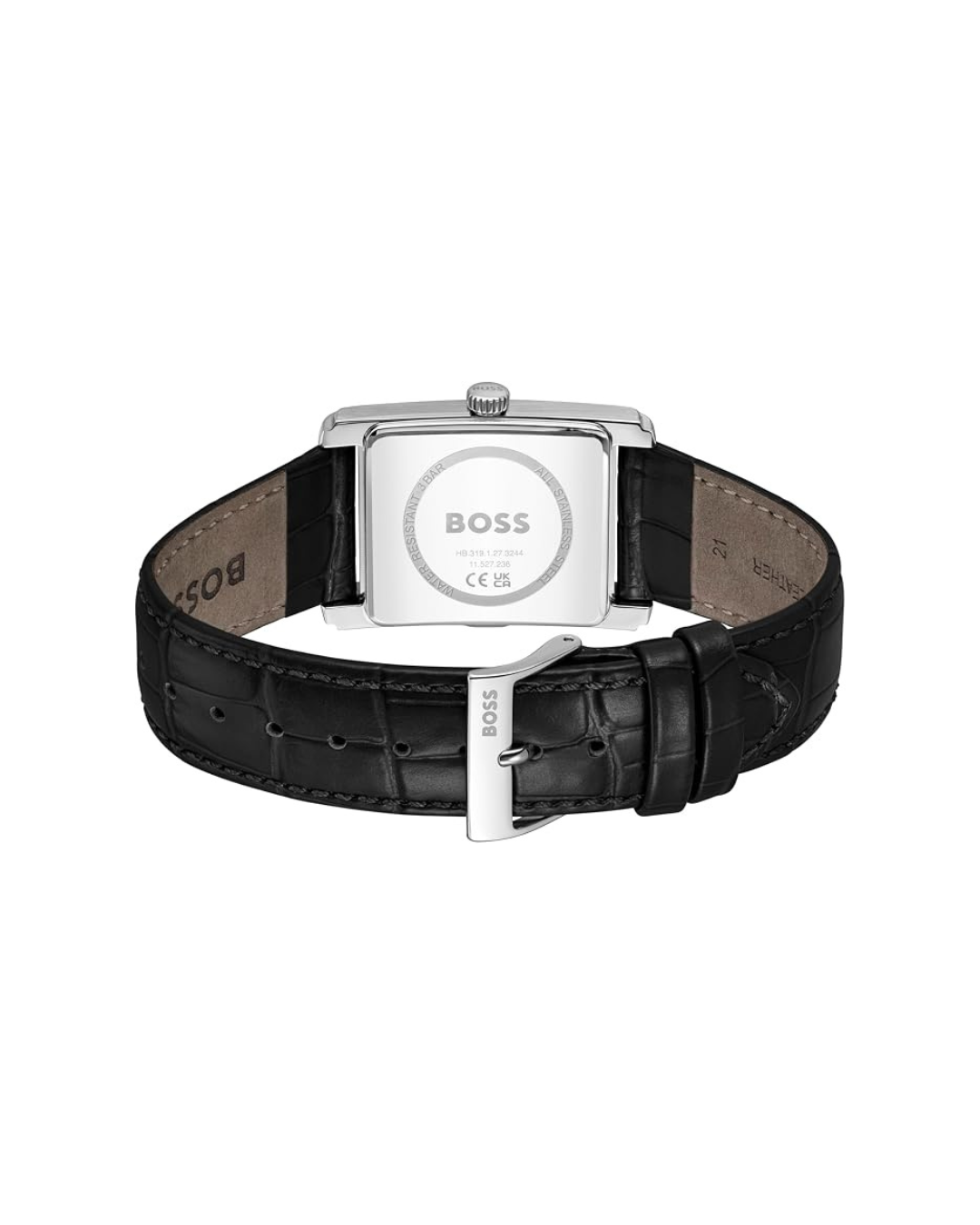 BOSS Men's Principle Dress Watch, Stainless Steel Bracelet 3B Modern, Stylish Timepiece – Gift for Him 28mm