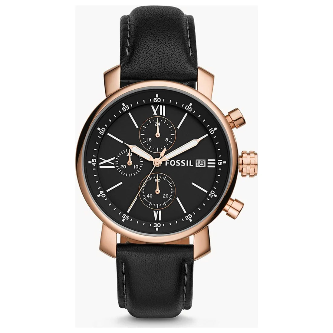 Fossil  Rhett Quartz Black Men's Watch