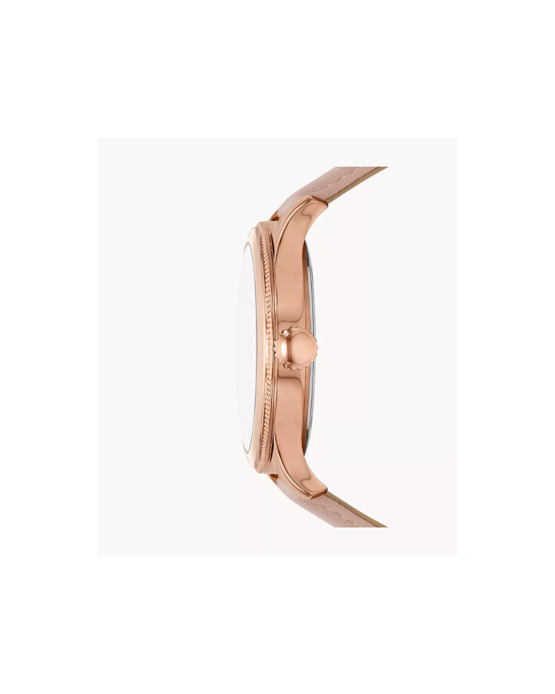 Brynn 38 mm Multifunction Pink Leather Watch (Ladies)