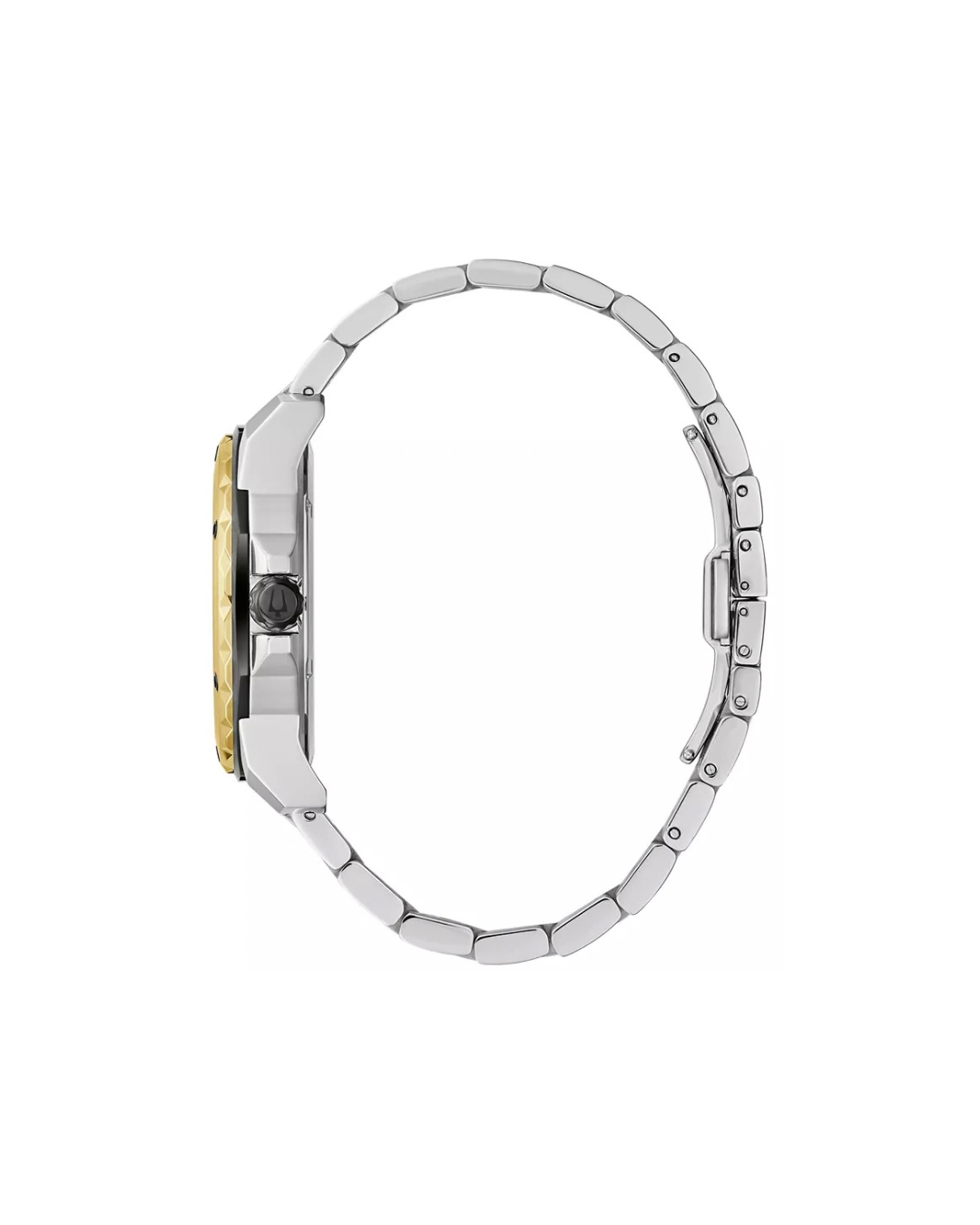 Bulova Men's Marine Star Diamond Accent Two-Tone Stainless Steel Bracelet Watch 44mm