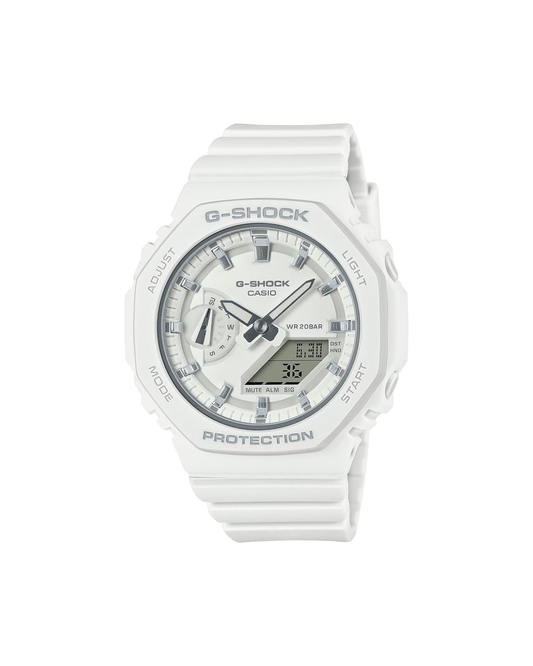 CASIO G-SHOCK GMA-S2100-7AJF [G-SHOCK Men's Rubber Band GA-2100 MID White] 40mm