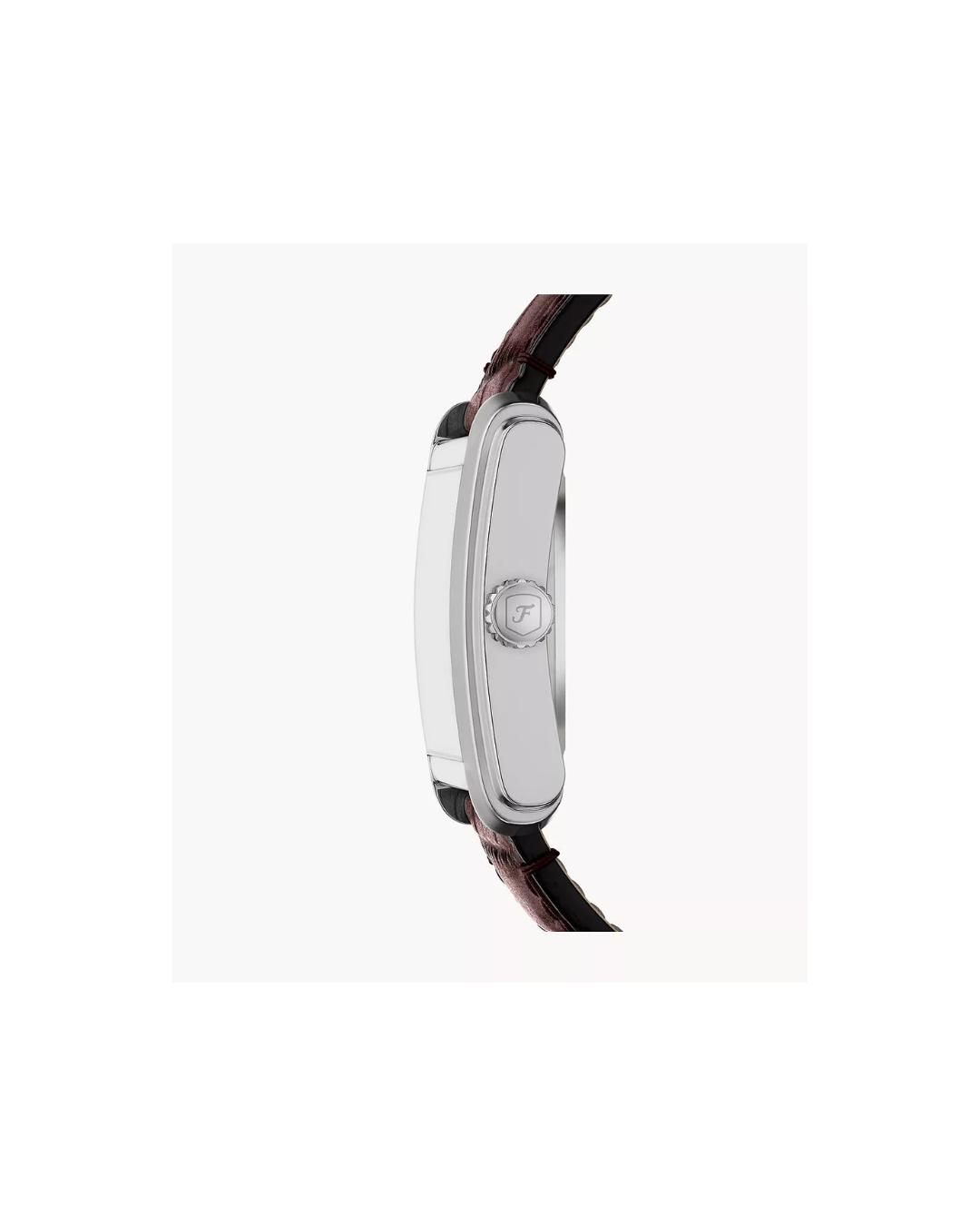 Carraway 30 mm Automatic Brown Croco Leather Watch