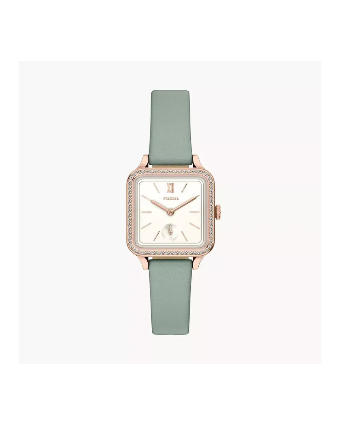 Colleen Three-hand Green Leather Watch 28mm - BQW8061 (Ladies)
