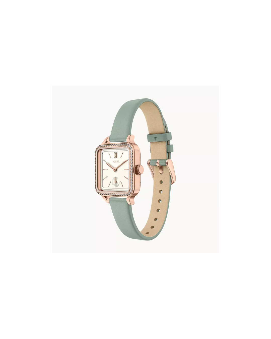 Colleen Three-hand Green Leather Watch 28mm - BQW8061 (Ladies)