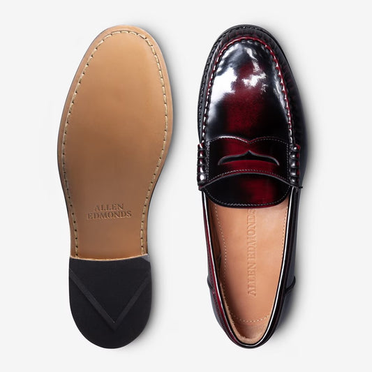 Allen Edmonds Newman Penny Loafer - Burgundy