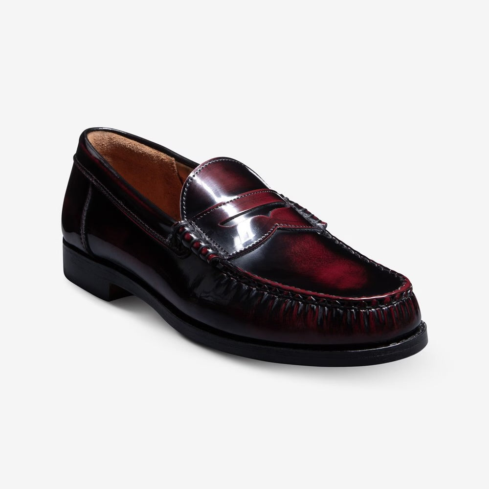 Allen Edmonds Newman Penny Loafer - Burgundy