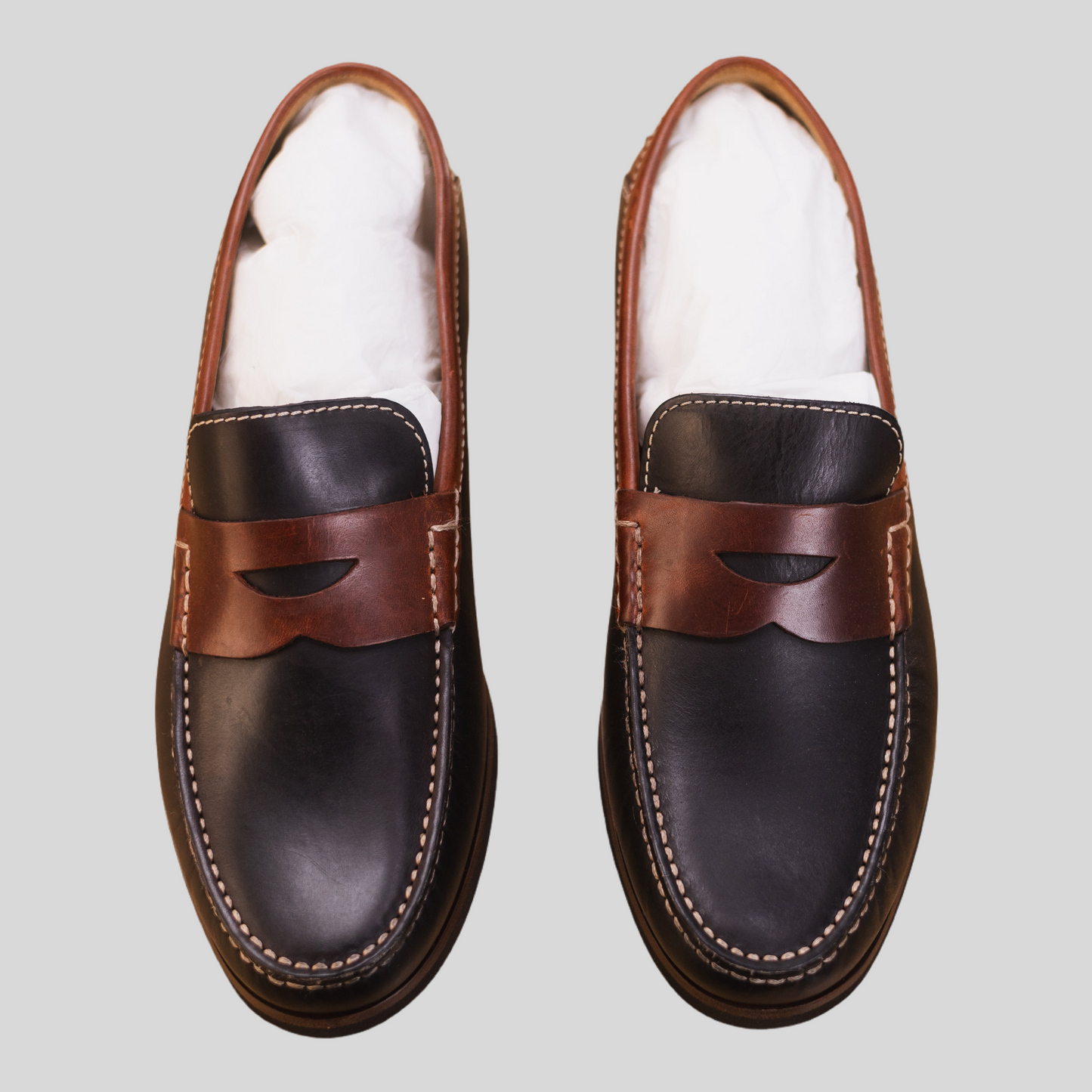 Johnston & Murphy Bolton Two Toned Penny