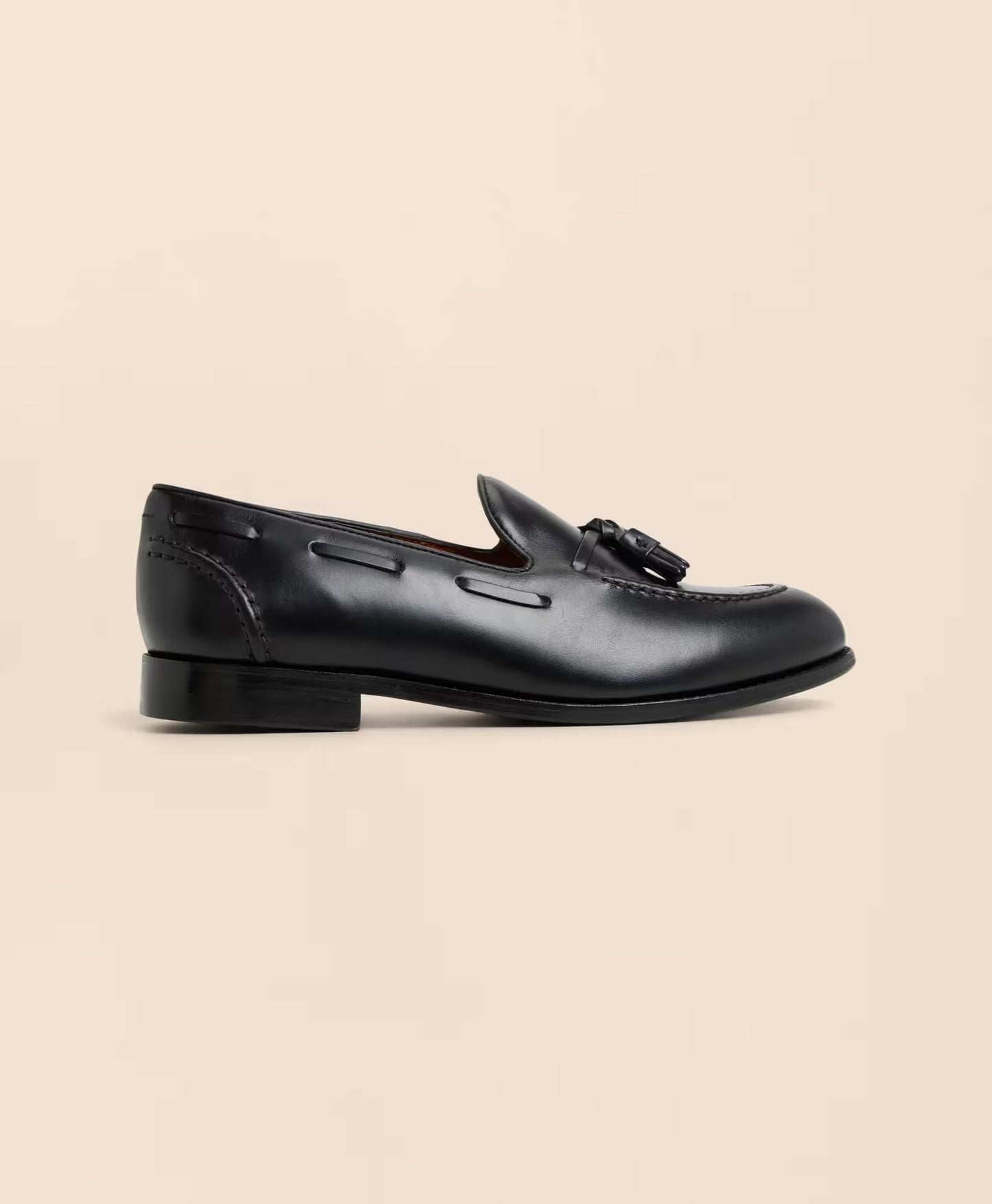 Brooks Brothers Fitzgerald Tassel Loafer - Black