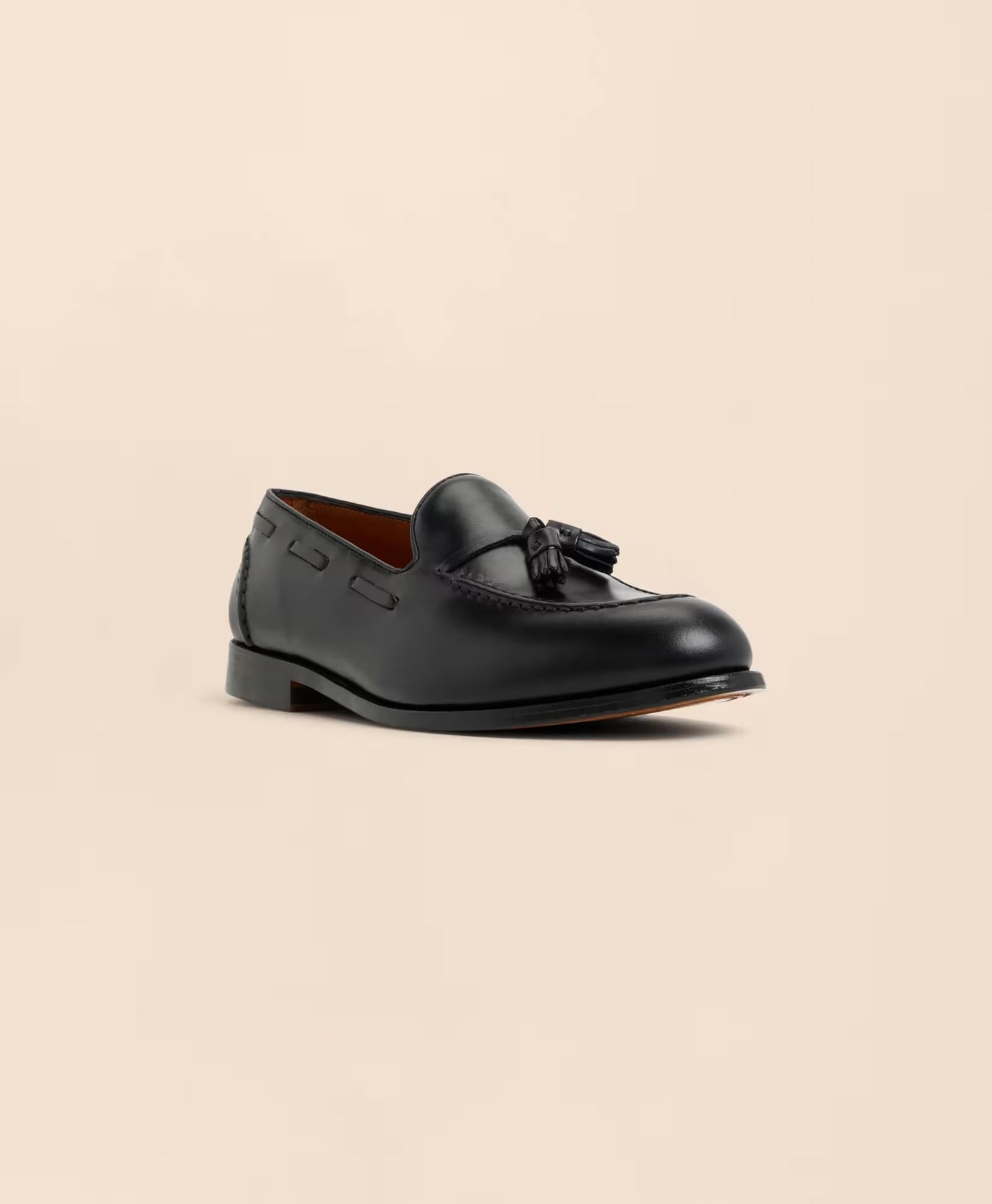 Brooks Brothers Fitzgerald Tassel Loafer - Black