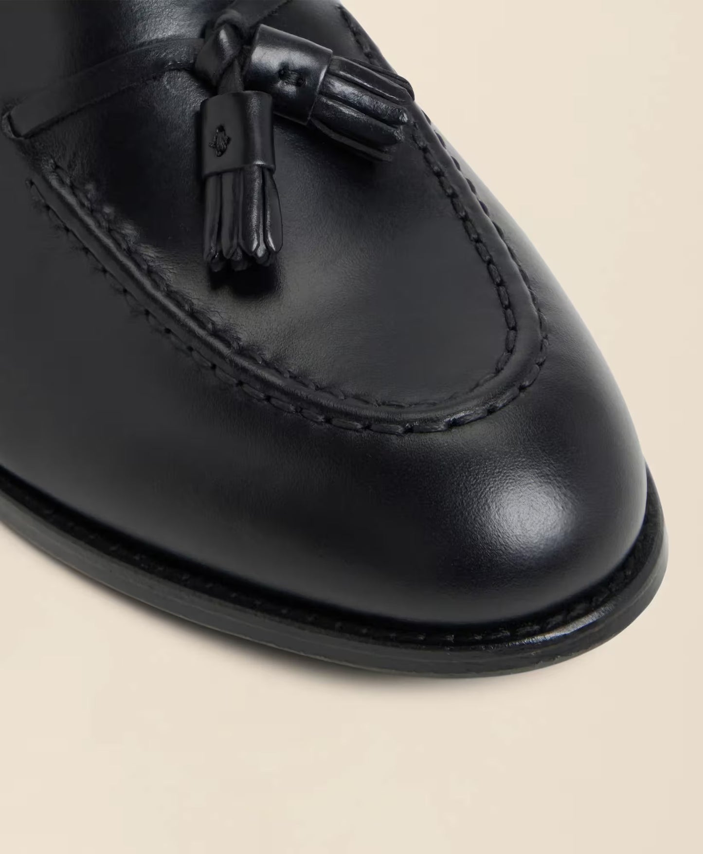 Brooks Brothers Fitzgerald Tassel Loafer - Black