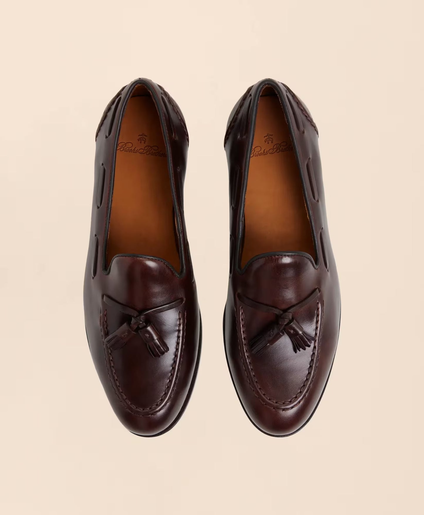 Brooks Brothers Fitzgerald Tassel Loafer - Brown