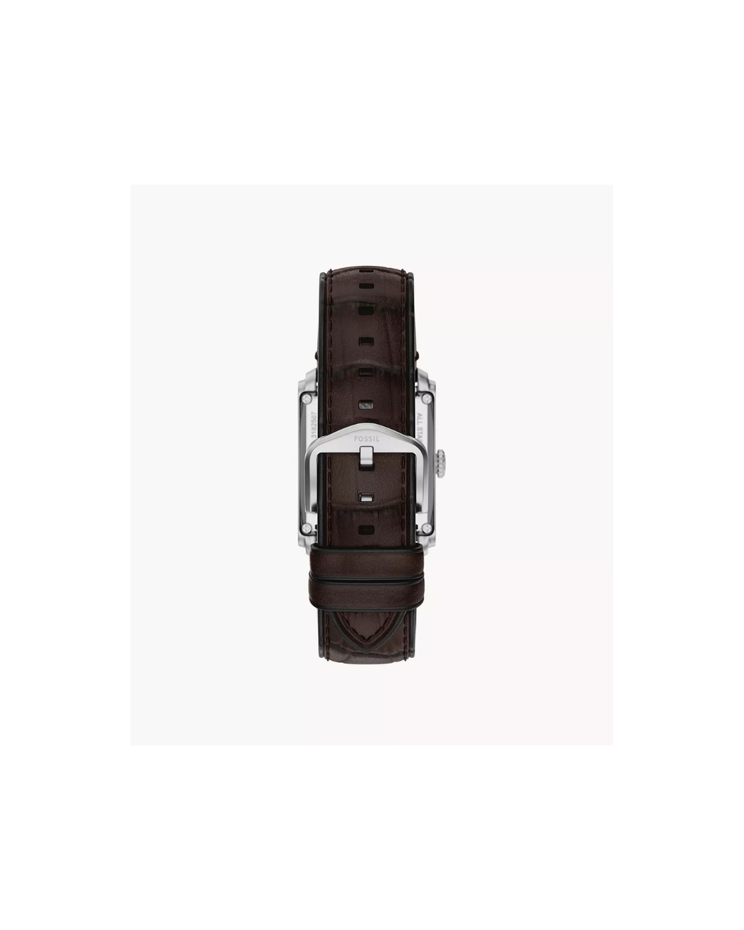 Fossil Carraway 30 mm Automatic Brown Croco Leather Watch