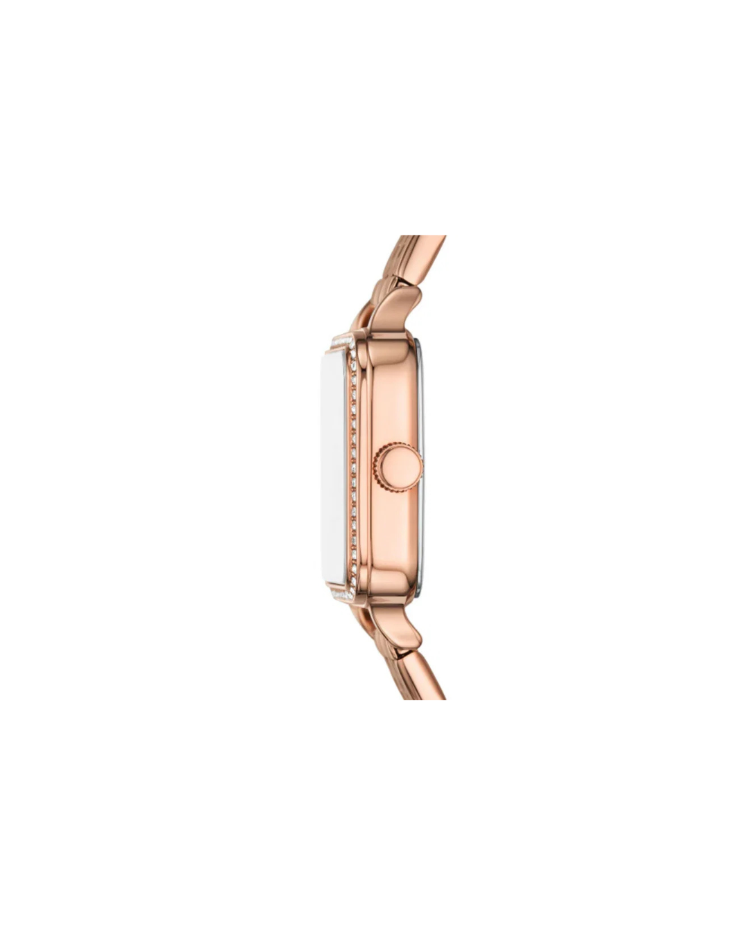 Fossil Colleen Rose Gold Ladies Watch - Crystal Bezel 30mm (Ladies)
