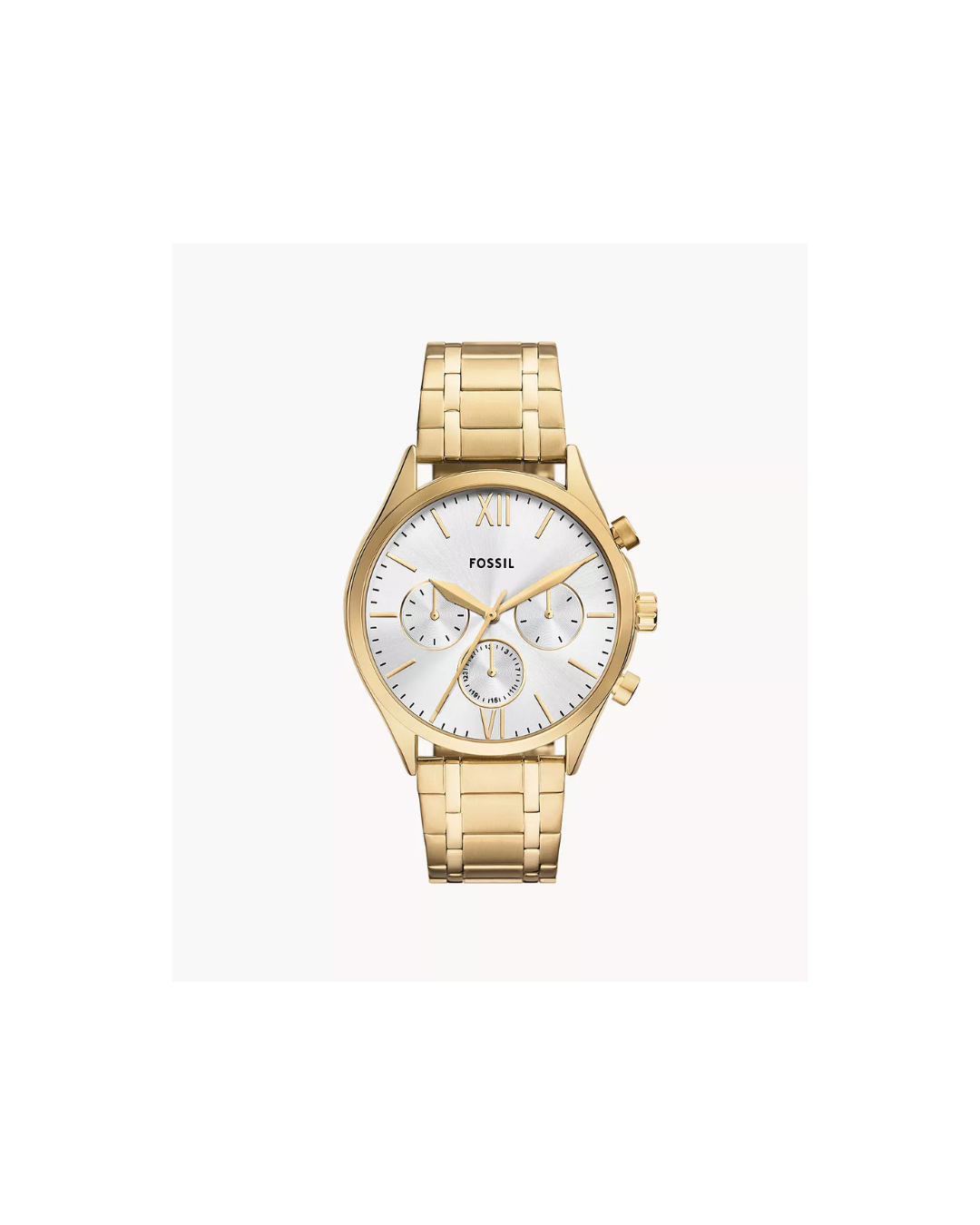 Fossil Heritage Automatic White Dial Unisex Watch 38mm