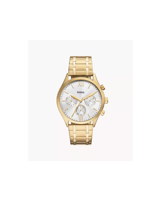 Fossil Heritage Automatic White Dial Unisex Watch 38mm