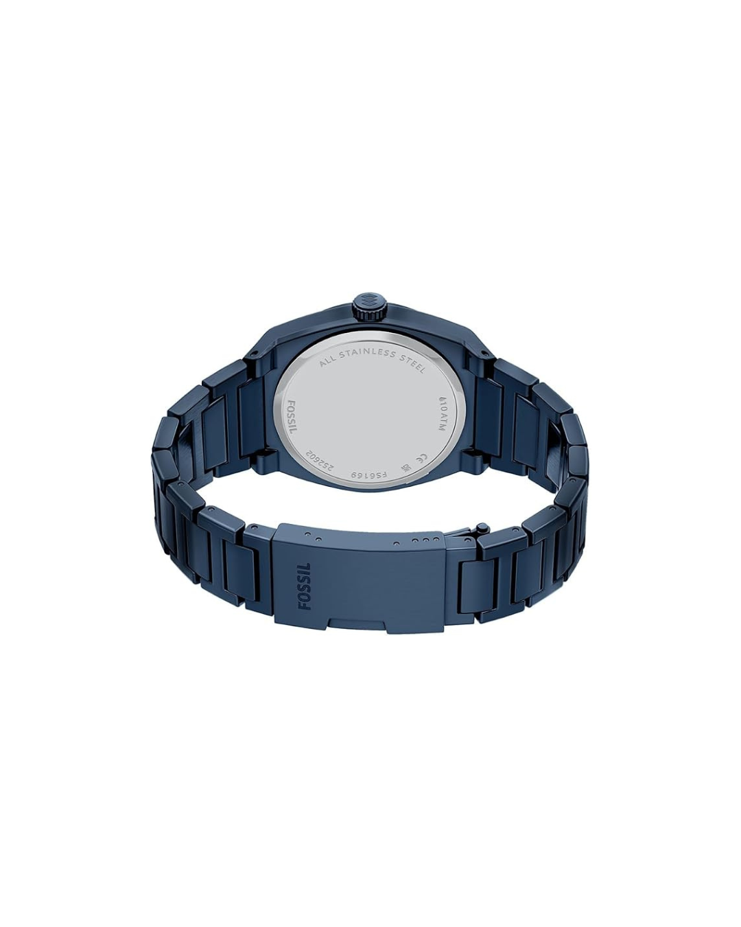 Fossil Men's Everett Quartz Stainless Steel Watch, Three-Hand Watch for Men 42mm