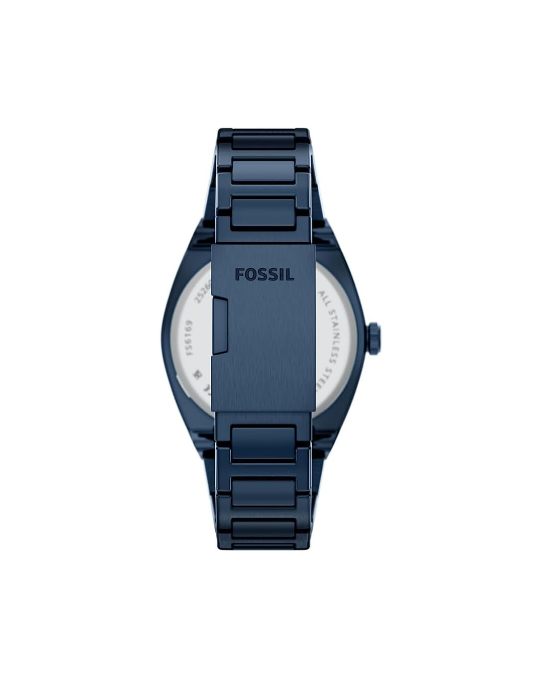 Fossil Men's Everett Quartz Stainless Steel Watch, Three-Hand Watch for Men 42mm