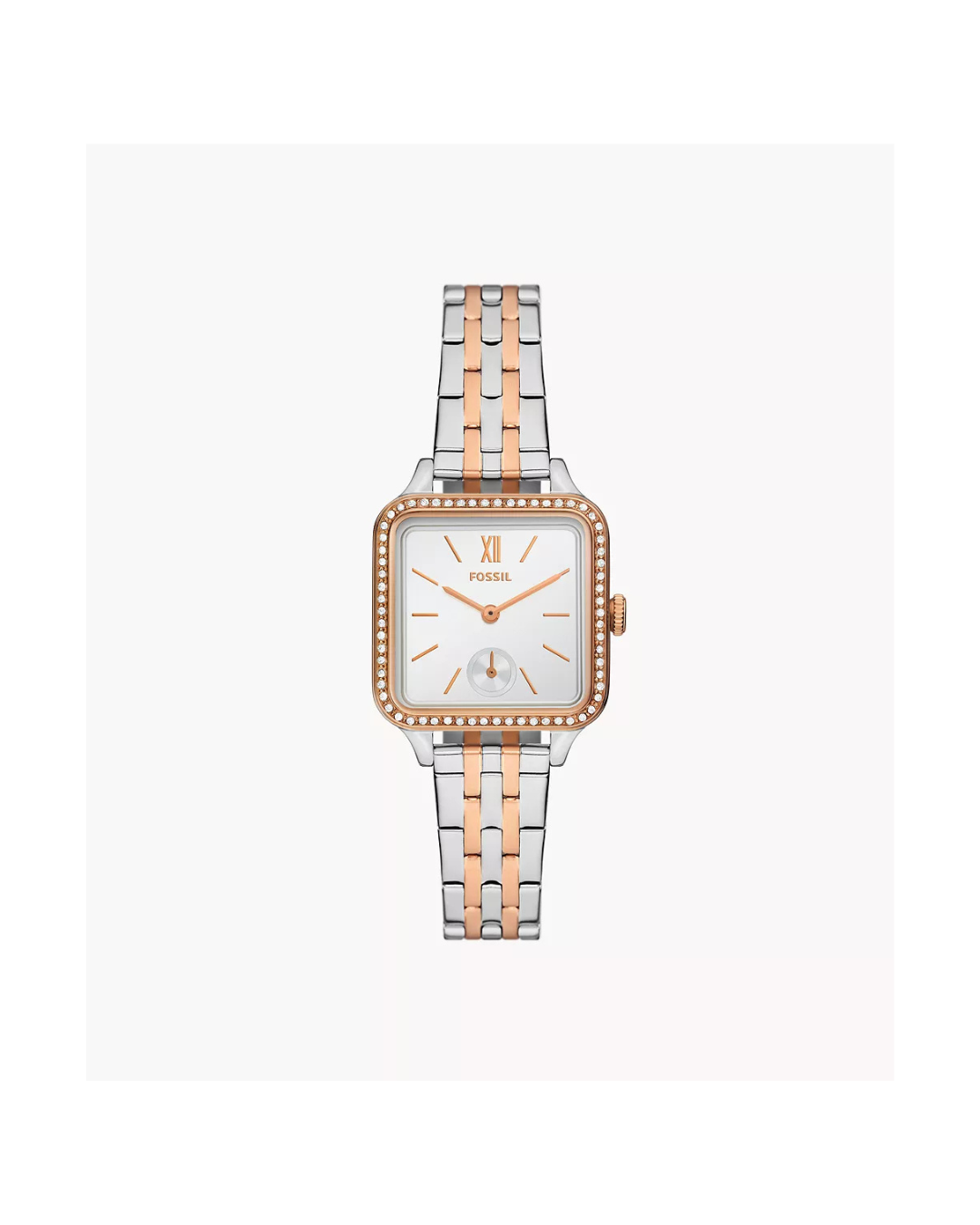 Colleen 28 mm Three-Hand Two-Tone Stainless Steel Watch (Ladies)