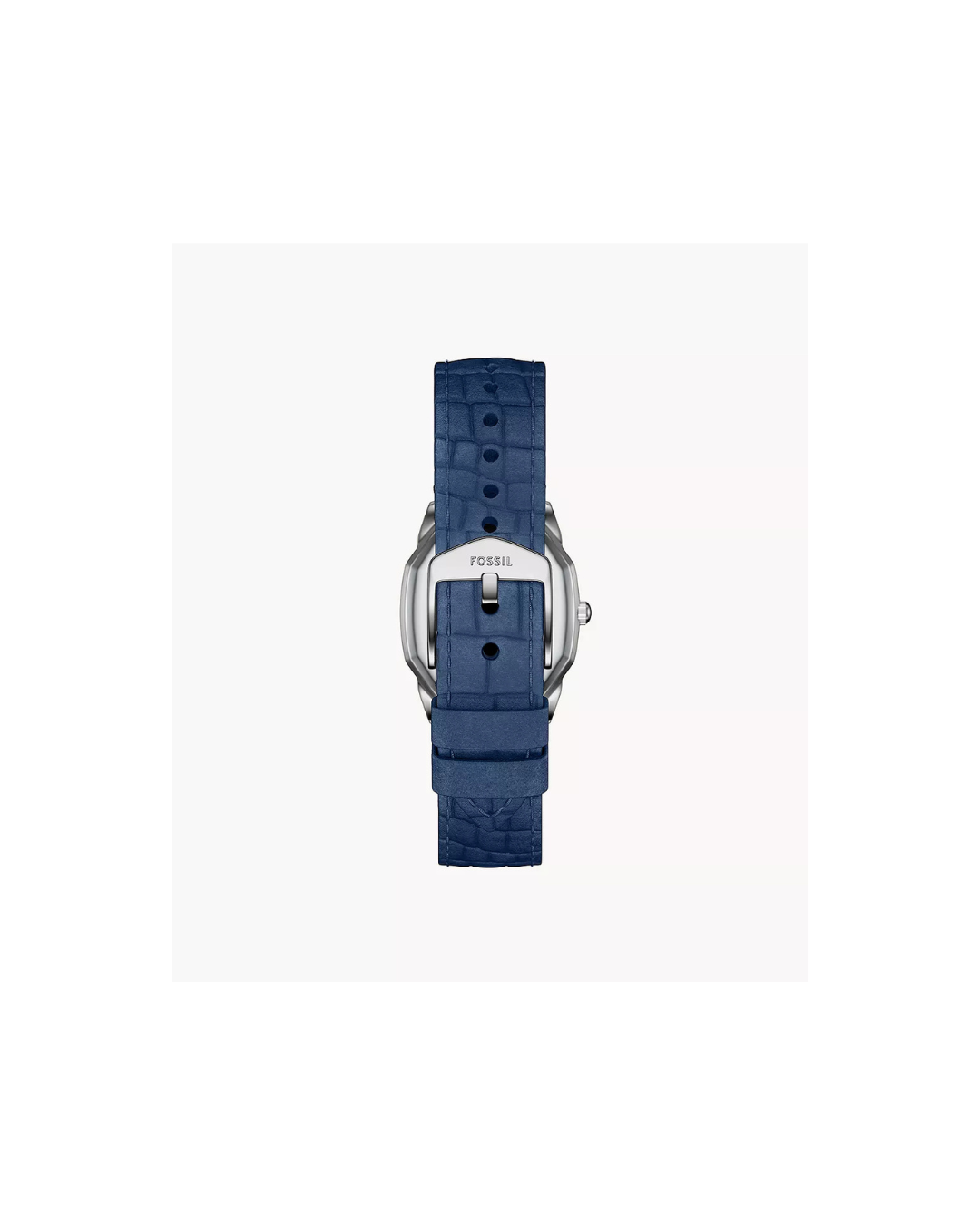 Harlow 27 mm Three-Hand Navy Croco Leather Watch (Ladies)